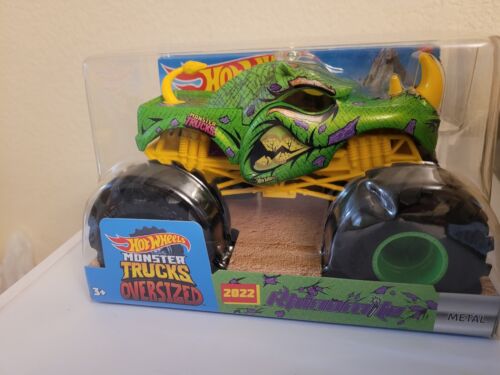 2022 HOT WHEELS MONSTER TRUCKS OVERSIZED - RHINOMITE - 1:24